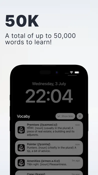 Capturas de pantalla de Vocaby - Learn Vocabulary